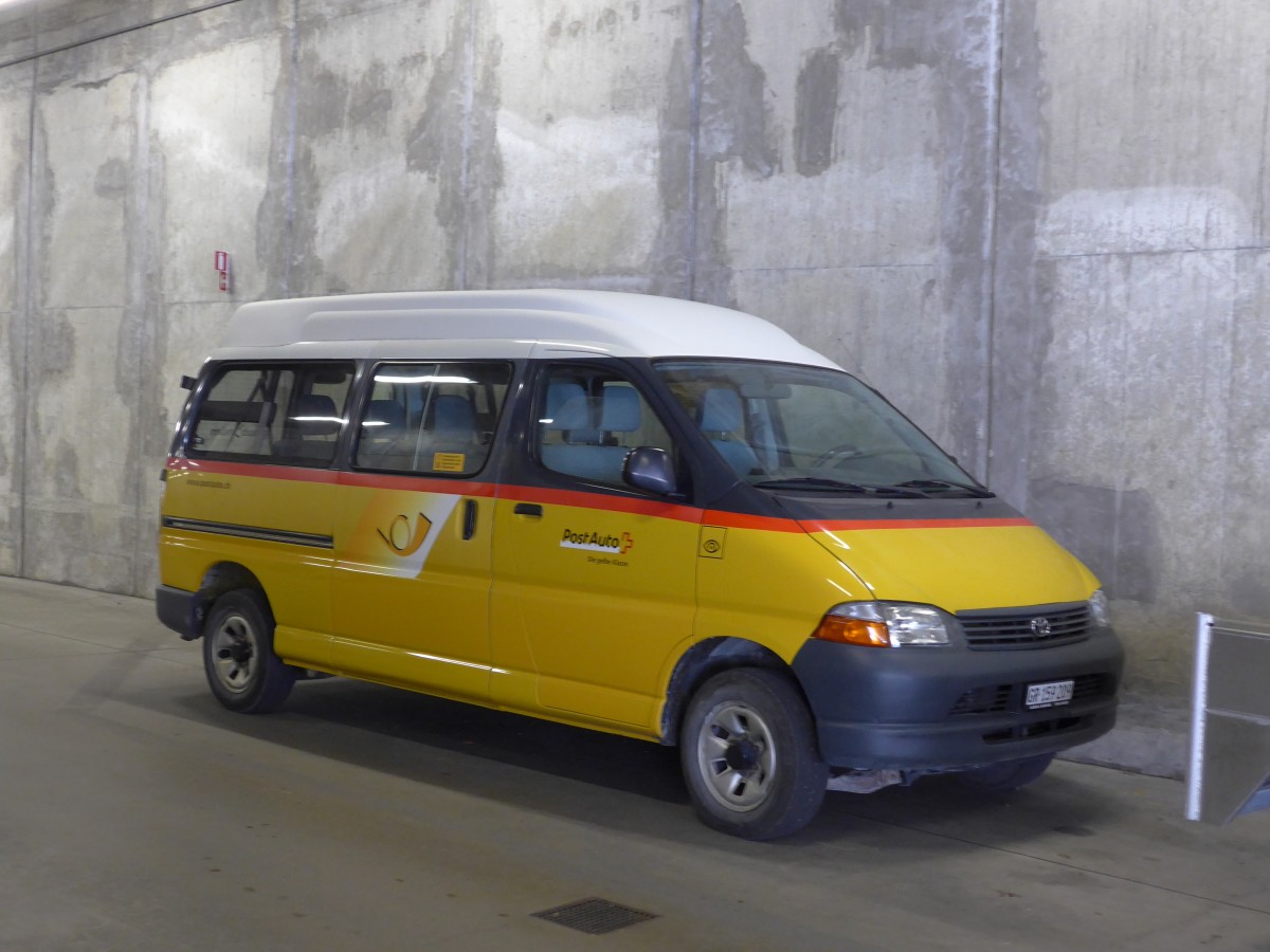 (165'429) - PostAuto Graubnden - GR 159'209 - Toyota am 19. September 2015 in Thusis, Postautostation