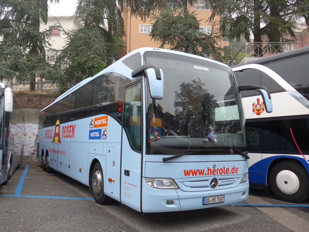 (165'665) - Aus Deutschland: Herol, Dresden - DD-HR 7887 - Mercedes am 24. September 2015 in San Marino