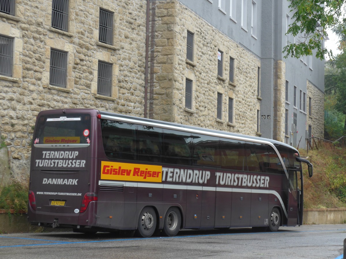 (165'739) - Aus Dnemark: Terndrup Turistbusser, Terndrup - VZ 92'595 - Setra am 25. September 2015 in San Marino