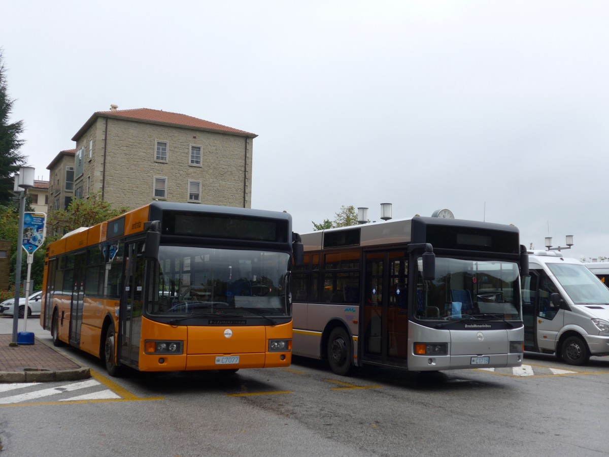 (165'750) - AASS San Marino - C7077 + C1719 - BredaMenarinibus am 25. September 2015 in San Marino