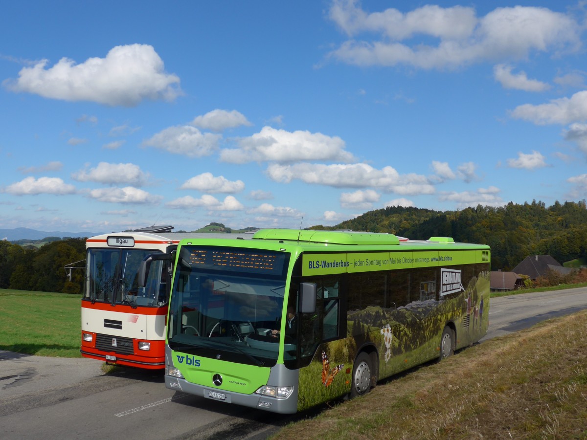 (166'022) - Busland, Burgdorf - Nr. 208/BE 737'208 - Mercedes am 4. Oktober 2015 in Kaltacker, Brgglen
