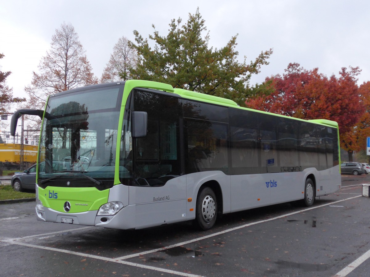 (166'252) - Busland, Burgdorf - Nr. 110/BE 755'110 - Mercedes am 15. Oktober 2015 in Thun, Seestrasse