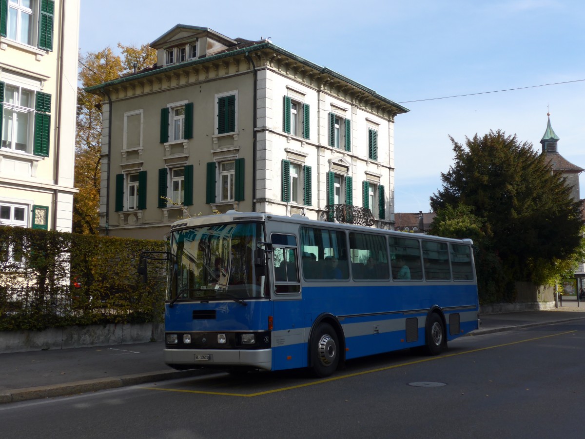 (166'449) - Tanner&Lambach, Reigoldswil - Nr. 5/BL 30'003 - Saurer/Lauber (ex AWA Amden Nr. 4) am 24. Oktober 2015 in Solothurn, Amthausplatz