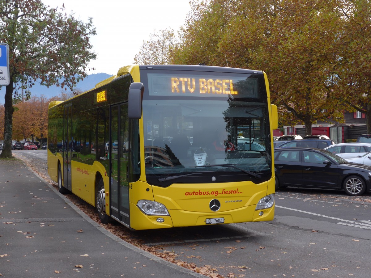 (166'489) - AAGL Liestal - Nr. 62/BL 7683 - Mercedes am 24. Oktober 2015 in Thun, Lachen