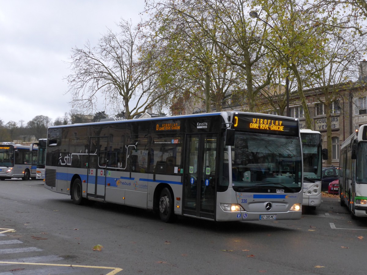 (167'227) - Keolis, Versailles - Nr. 336/BZ 285 MC - Mercedes am 17. November 2015 in Versailles, Chteau