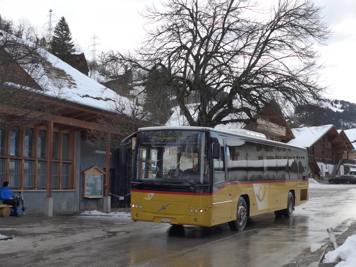 (168'808) - Flck, Brienz - Nr. 4/BE 623'971 - Volvo (ex AVBB Schwanden) am 21. Februar 2016 in Wasserwendi-Hasliberg, Dorf