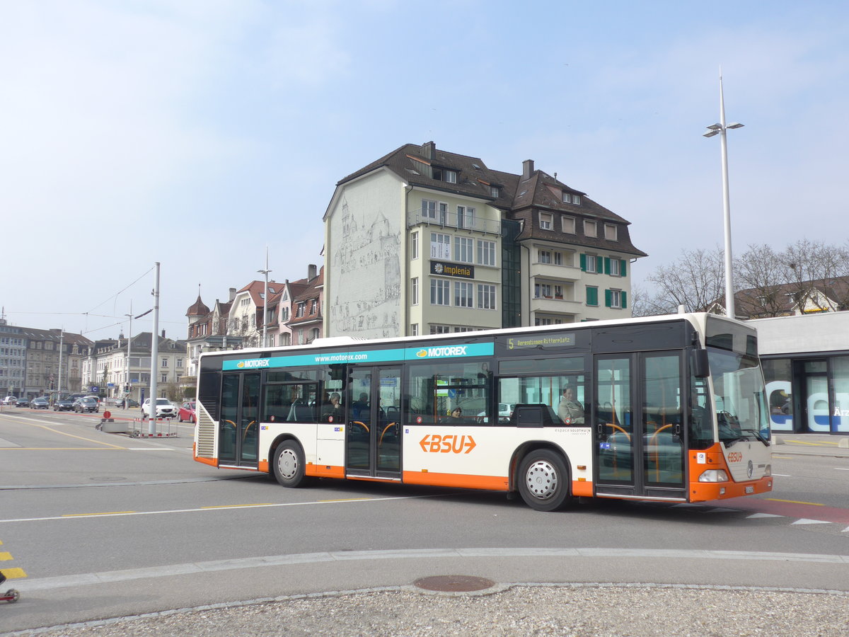 (169'370) - BSU Solothurn - Nr. 75/SO 142'075 - Mercedes am 21. Mrz 2016 beim Hauptbahnhof Solothurn