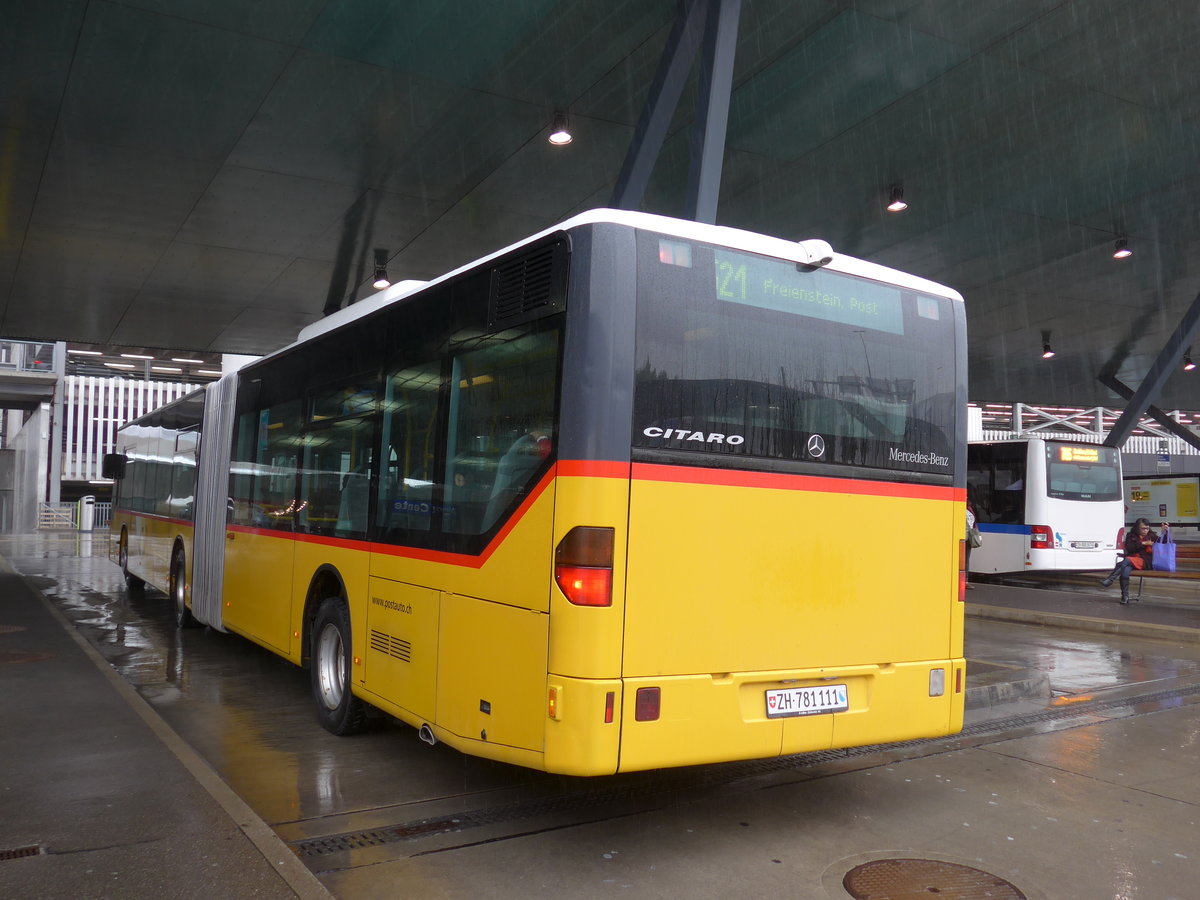 (170'514) - PostAuto Zrich - Nr. 200/ZH 781'111 - Mercedes (ex Moser, Flaach Nr. 200; ex Moser, Flaach Nr. 23) am 13. Mai 2016 in Zrich, Flughafen