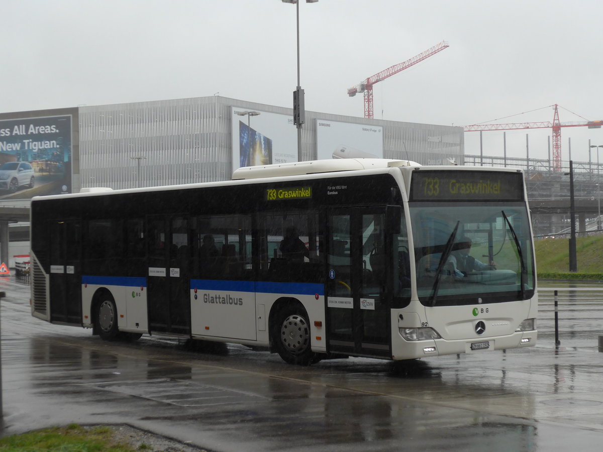 (170'522) - Welti-Furrer, Bassersdorf - Nr. 92/ZH 661'192 - Mercedes am 13. Mai 2016 in Zrich, Flughafen