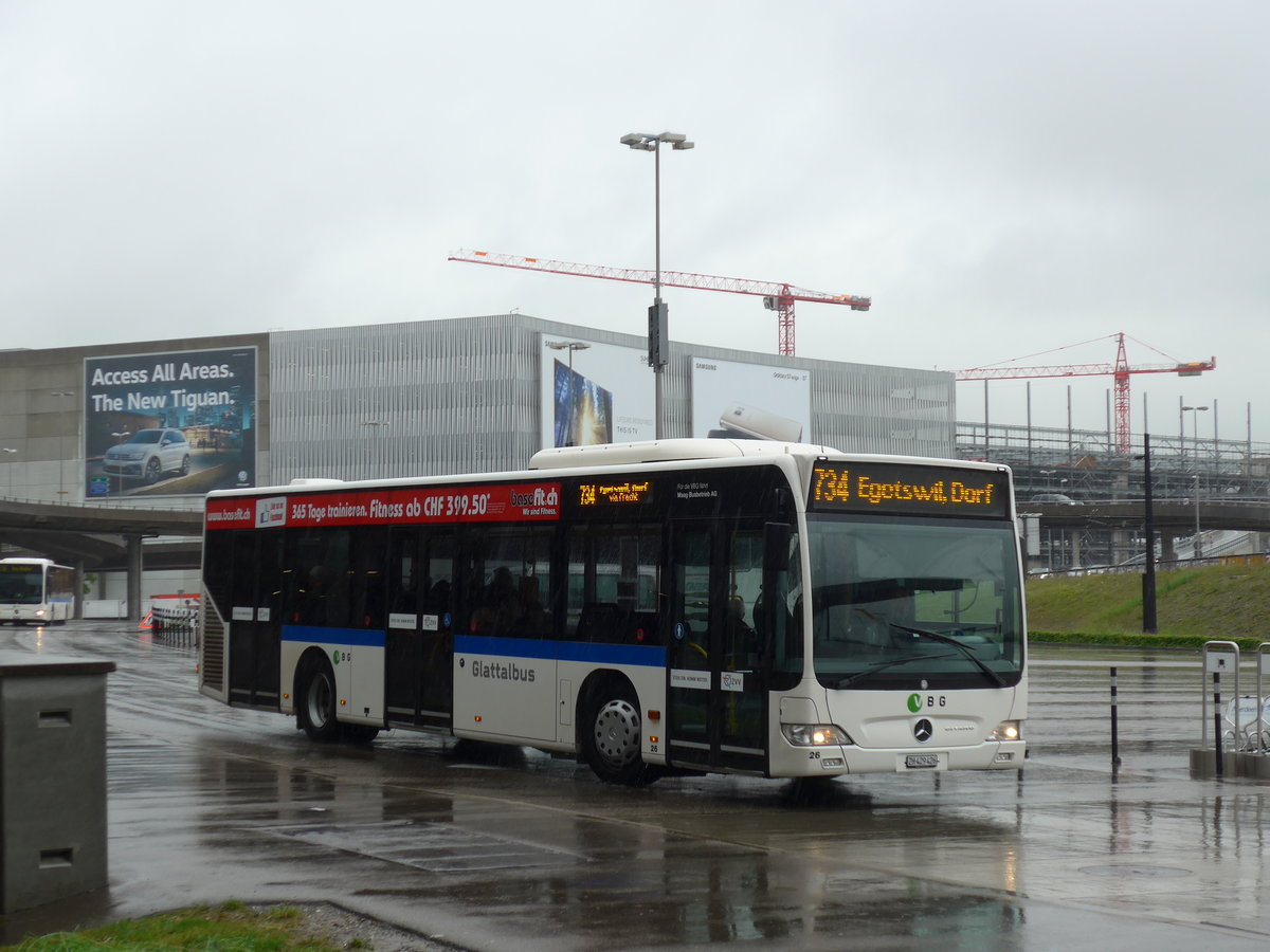 (170'531) - Maag, Kloten - Nr. 26/ZH 429'426 - Mercedes am 13. Mai 2016 in Zrich, Flughafen