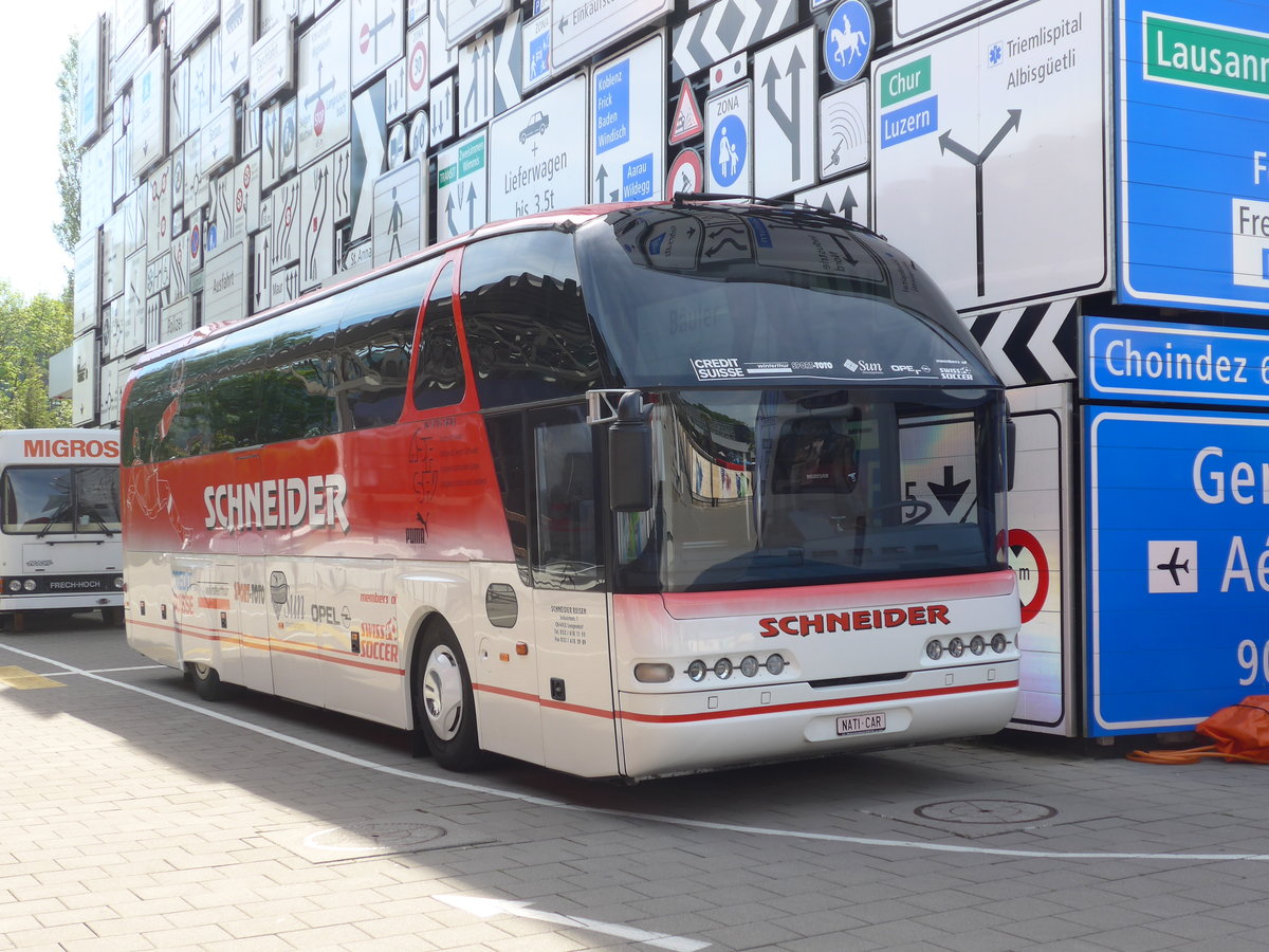 (171'240) - Schneider, Langendorf (VHS) - Neoplan am 22. Mai 2016 in Luzern, Verkehrshaus