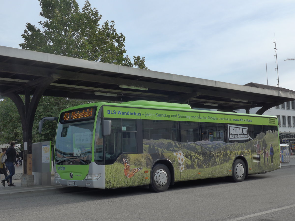 (174'467) - Busland, Burgdorf - Nr. 208/BE 737'208 - Mercedes am 4. September 2016 beim Bahnhof Burgdorf
