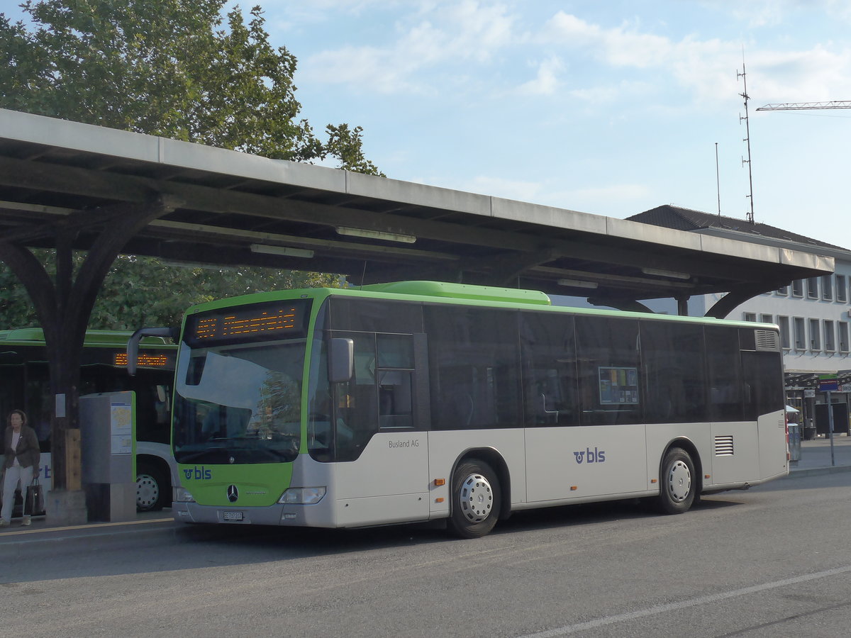 (174'850) - Busland, Burgdorf - Nr. 207/BE 737'207 - Mercedes am 11. September 2016 beim Bahnhof Burgdorf
