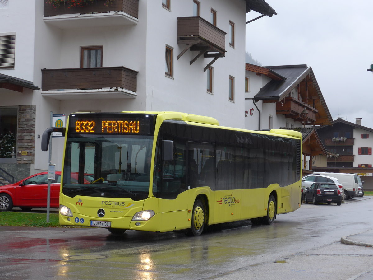 (175'970) - PostBus - BD 14'130 - Mercedes am 19. Oktober 2016 in Pertisau, Information