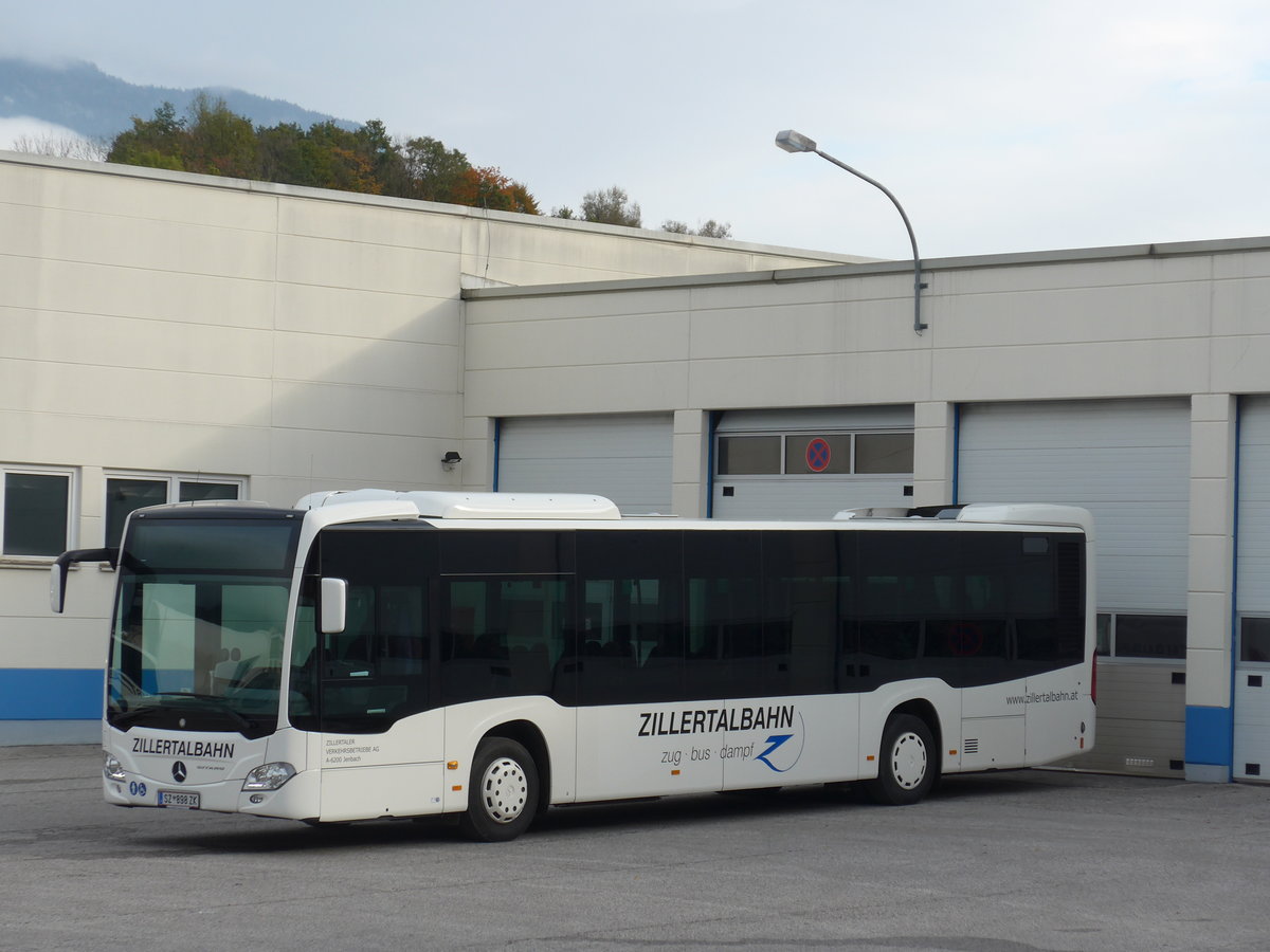 (176'114) - ZVB Jenbach - SZ 898 ZK - Mercedes am 21. Oktober 2016 in Jenbach, Garage