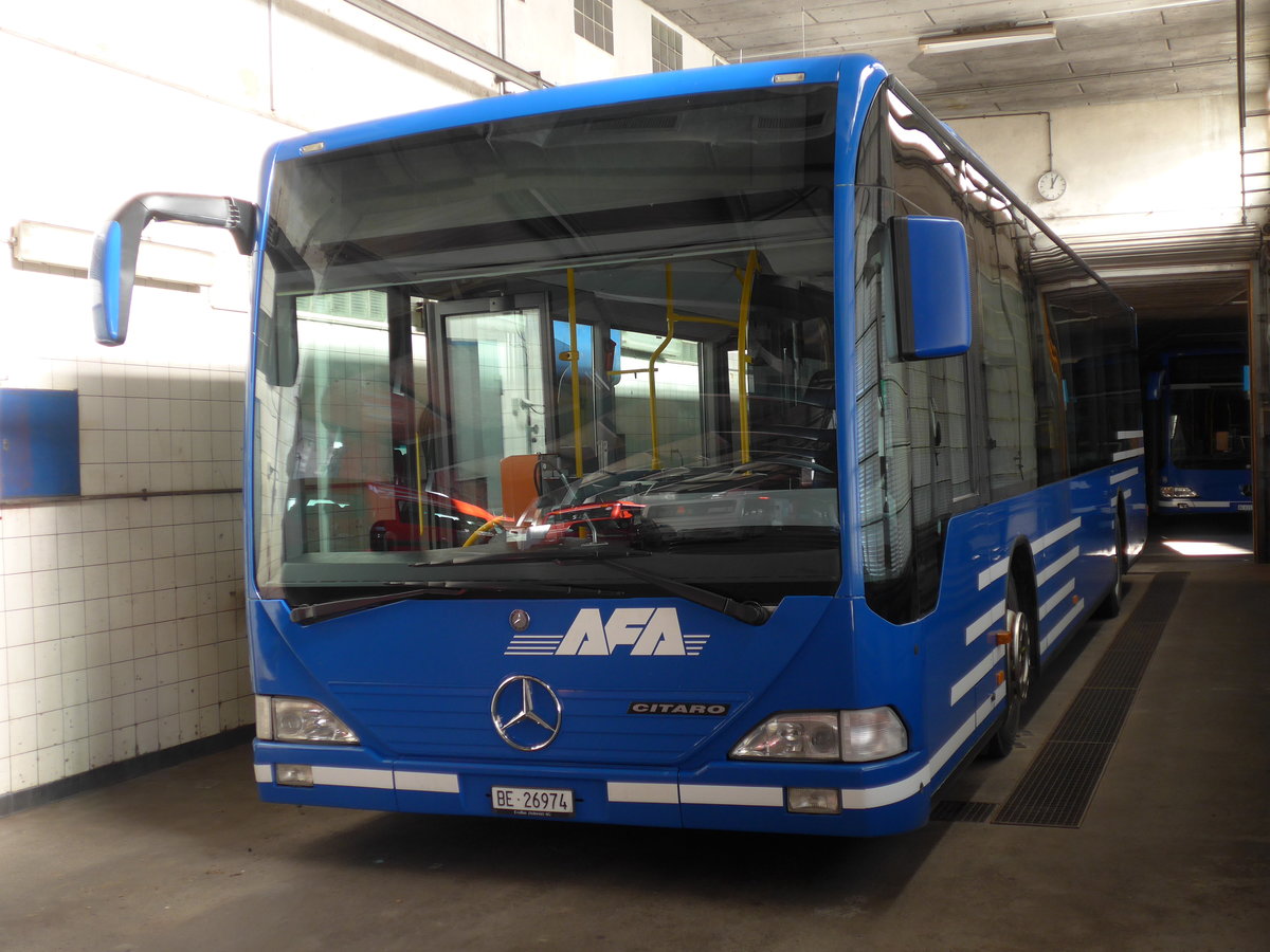 (176'340) - AFA Adelboden - Nr. 94/BE 26'974 - Mercedes am 29. Oktober 2016 im Autobahnhof Adelboden