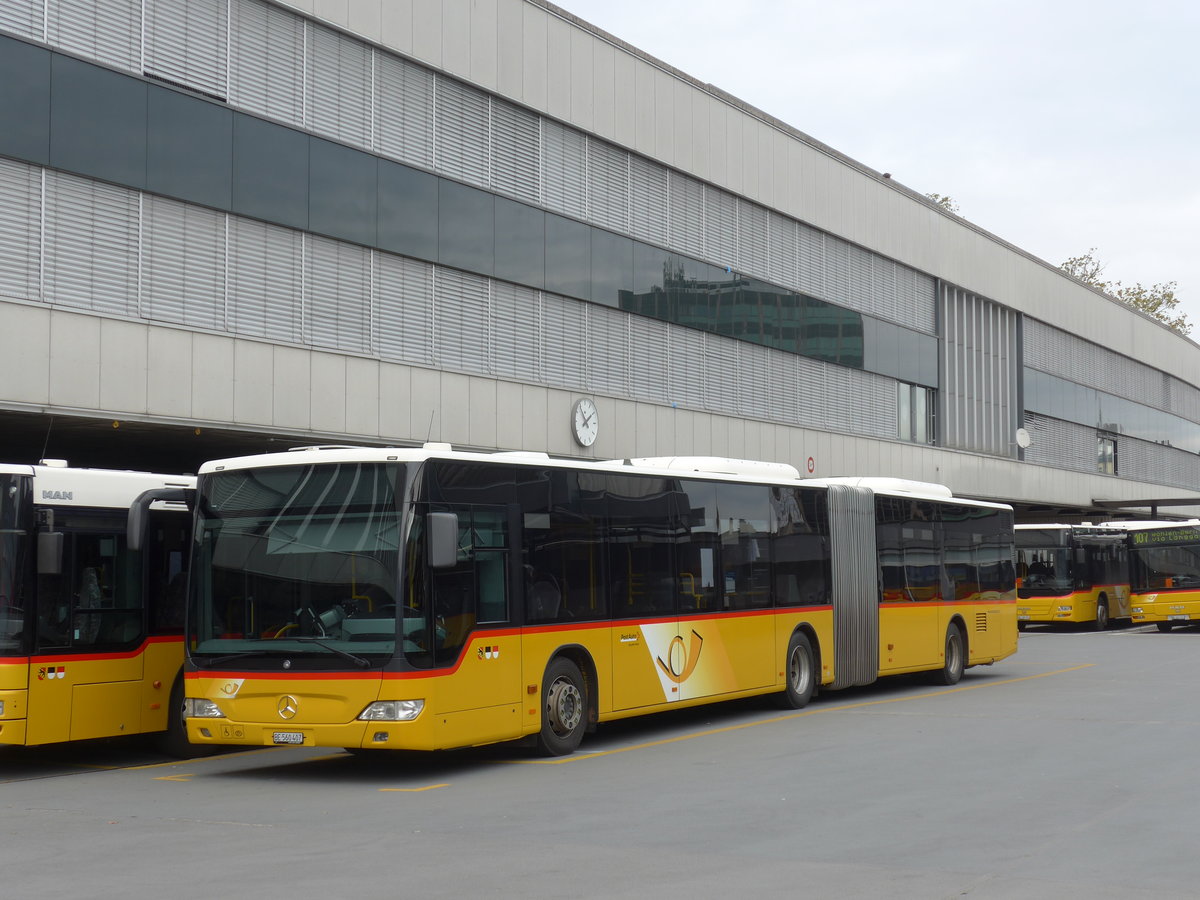 (176'689) - PostAuto Bern - Nr. 637/BE 560'407 - Mercedes am 13. November 2016 in Bern, Postautostation