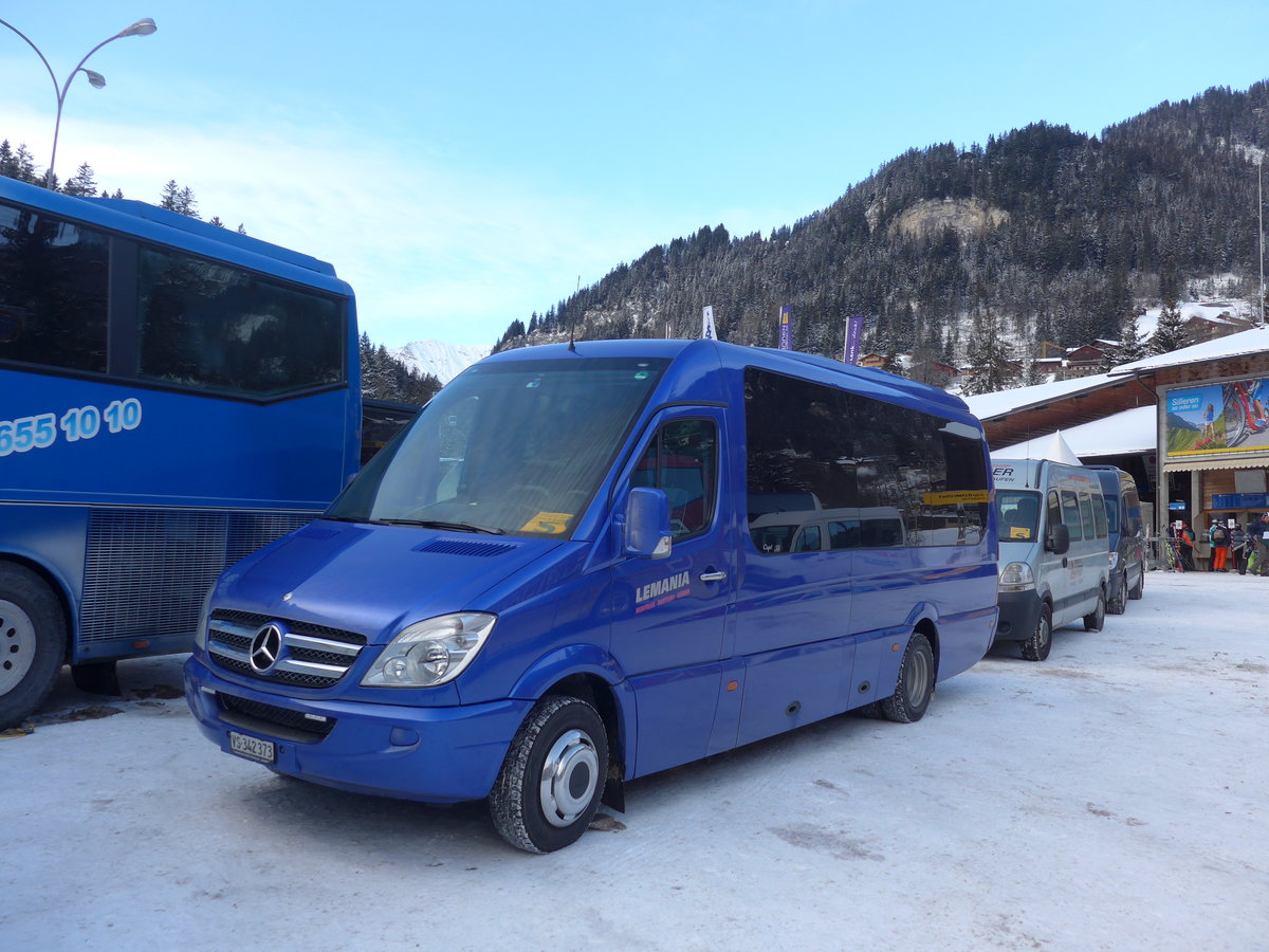 (177'751) - Lmania, Montreux - VS 342'373 - Mercedes am 7. Januar 2017 in Adelboden, ASB
