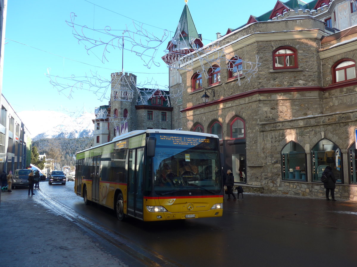 (178'564) - PostAuto Graubnden - GR 159'233 - Mercedes am 18. Februar 2017 in St. Moritz, Klinik Gut
