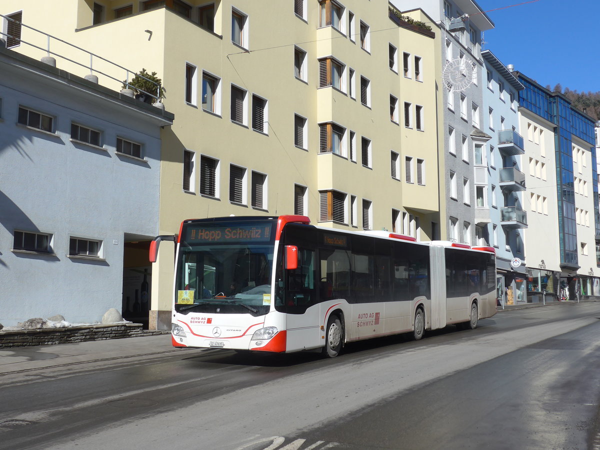 (178'576) - AAGS Schwyz - Nr. 35/SZ 47'635 - Mercedes am 18. Februar 2017 in St. Moritz, Caspar Badrutt