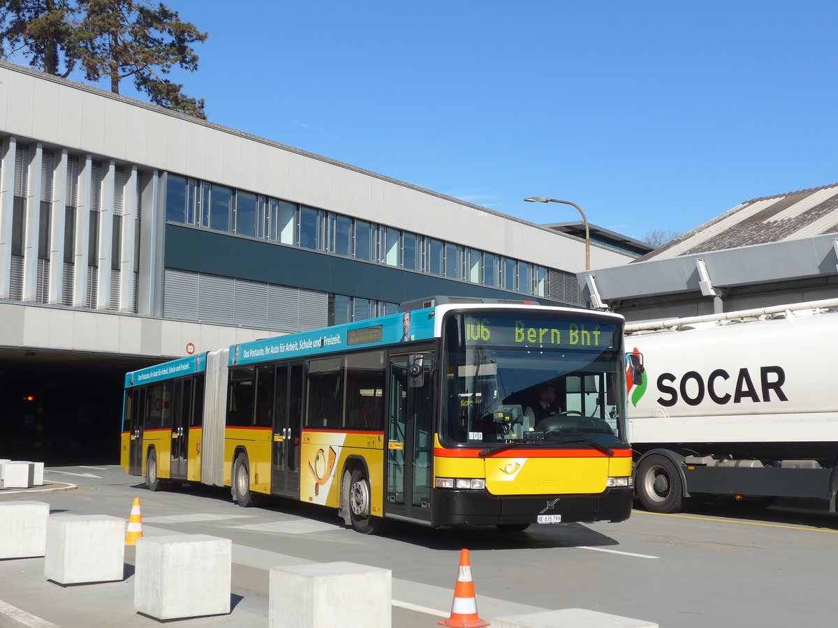 (178'742) - PostAuto Bern - Nr. 799/BE 835'799 - Volvo/Hess (ex Bernmobil, Bern Nr. 272) am 20. Februar 2017 in Bern, Postautostation