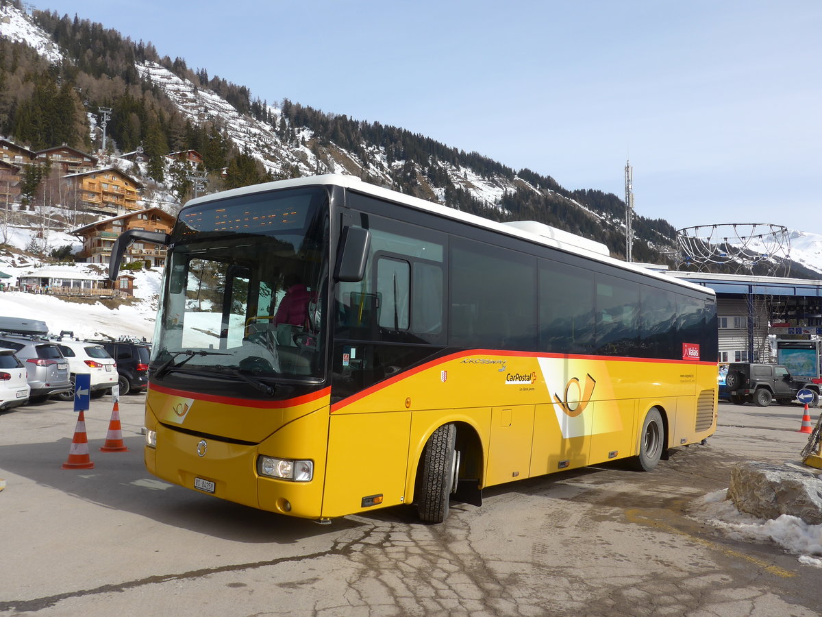 (178'951) - Buchard, Leytron - VS 84'258 - Irisbus am 12. Mrz 2017 in Anzre, Tlcabine