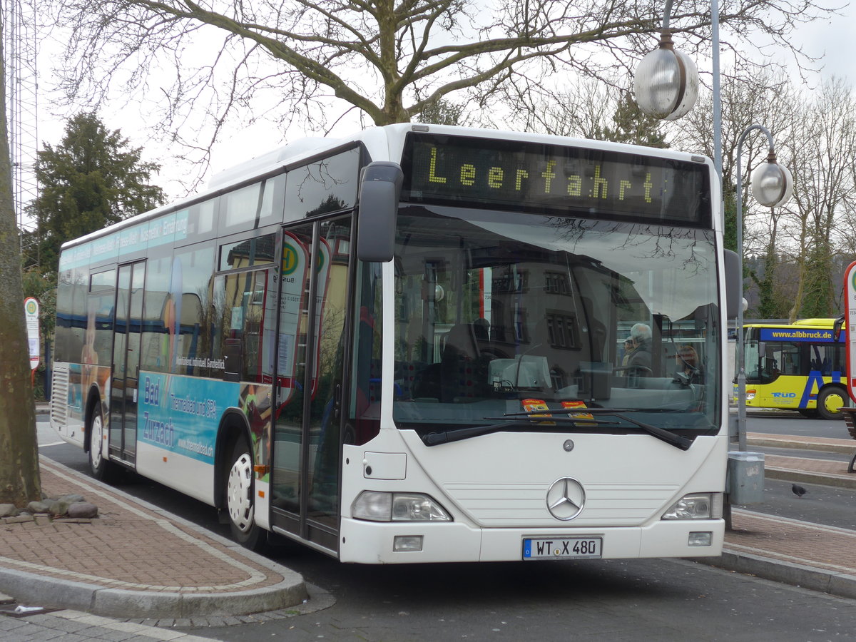 (179'011) - Bchle, Waldshut - WT-X 480 - Mercedes am 20. Mrz 2017 beim Bahnhof Waldshut
