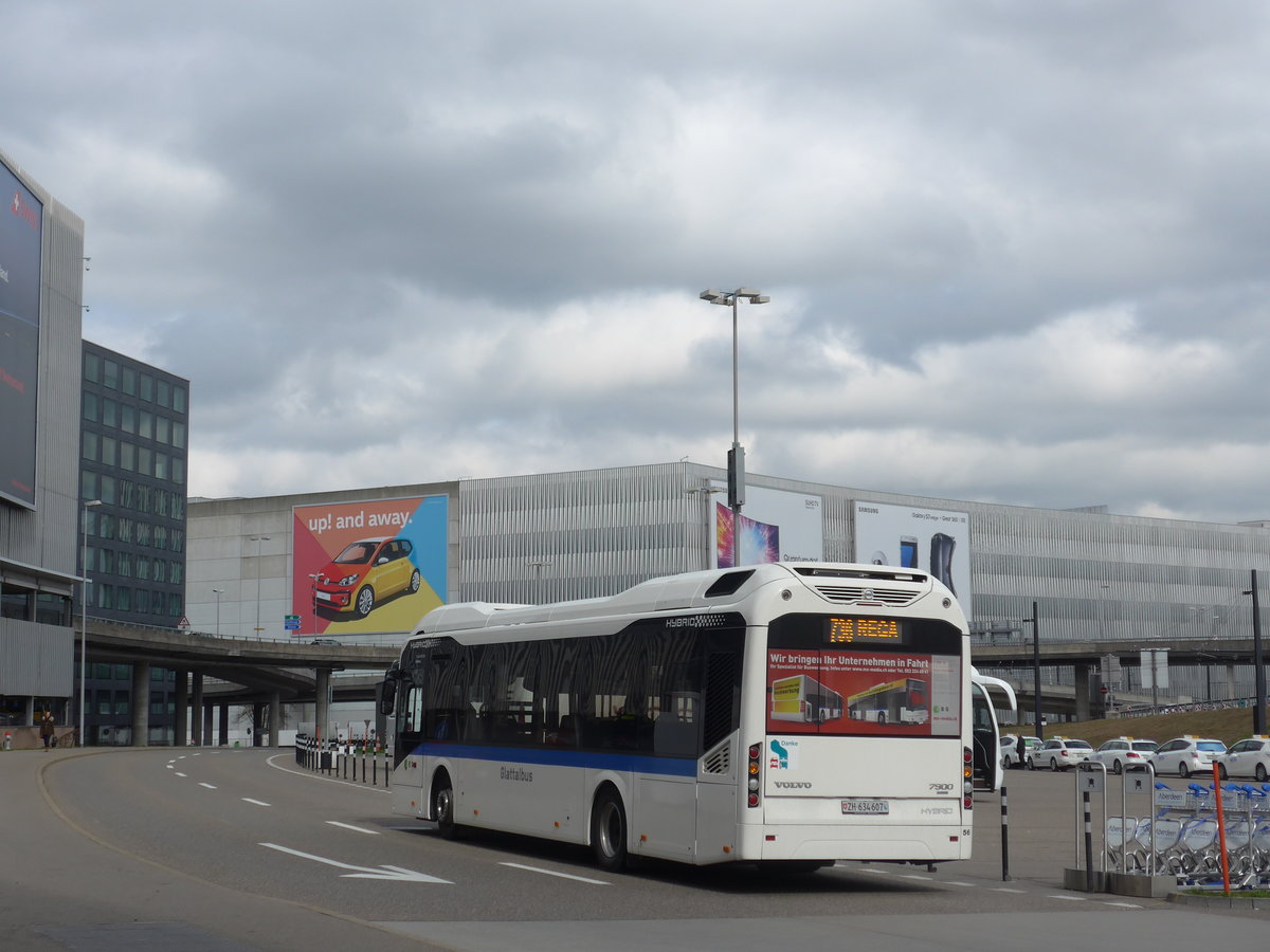 (179'092) - Welti-Furrer, Bassersdorf - Nr. 56/ZH 634'607 - Volvo am 20. Mrz 2017 in Zrich, Flughafen