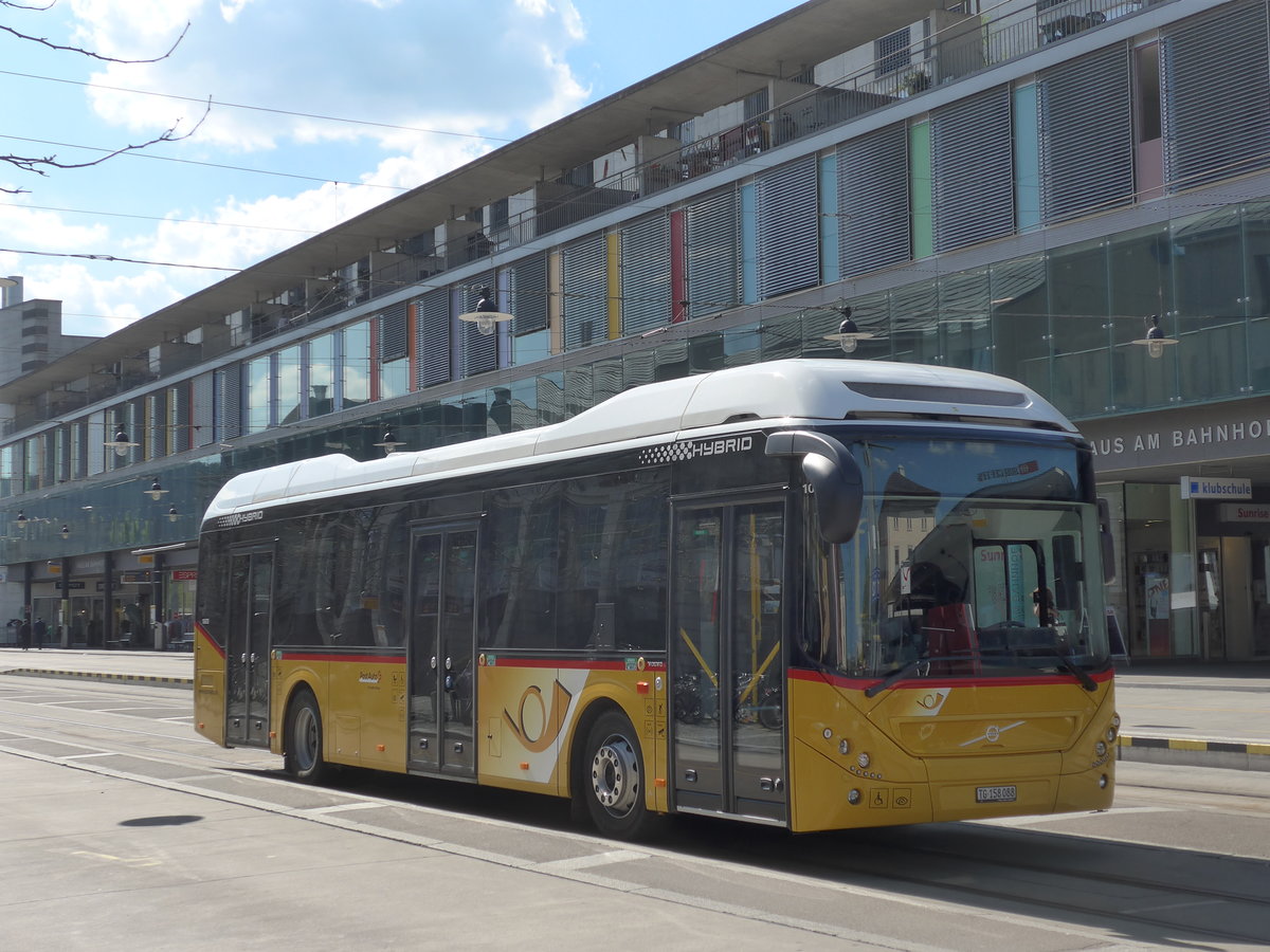 (179'518) - PostAuto Ostschweiz - TG 158'088 - Volvo am 10. April 2017 beim Bahnhof Frauenfeld