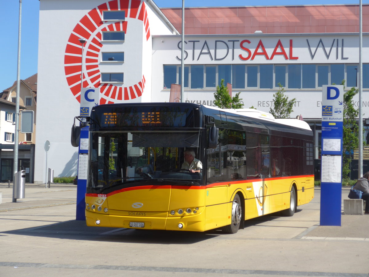 (180'173) - Schmidt, Oberbren - SG 267'104 - Solaris am 21. Mai 2017 beim Bahnhof Wil