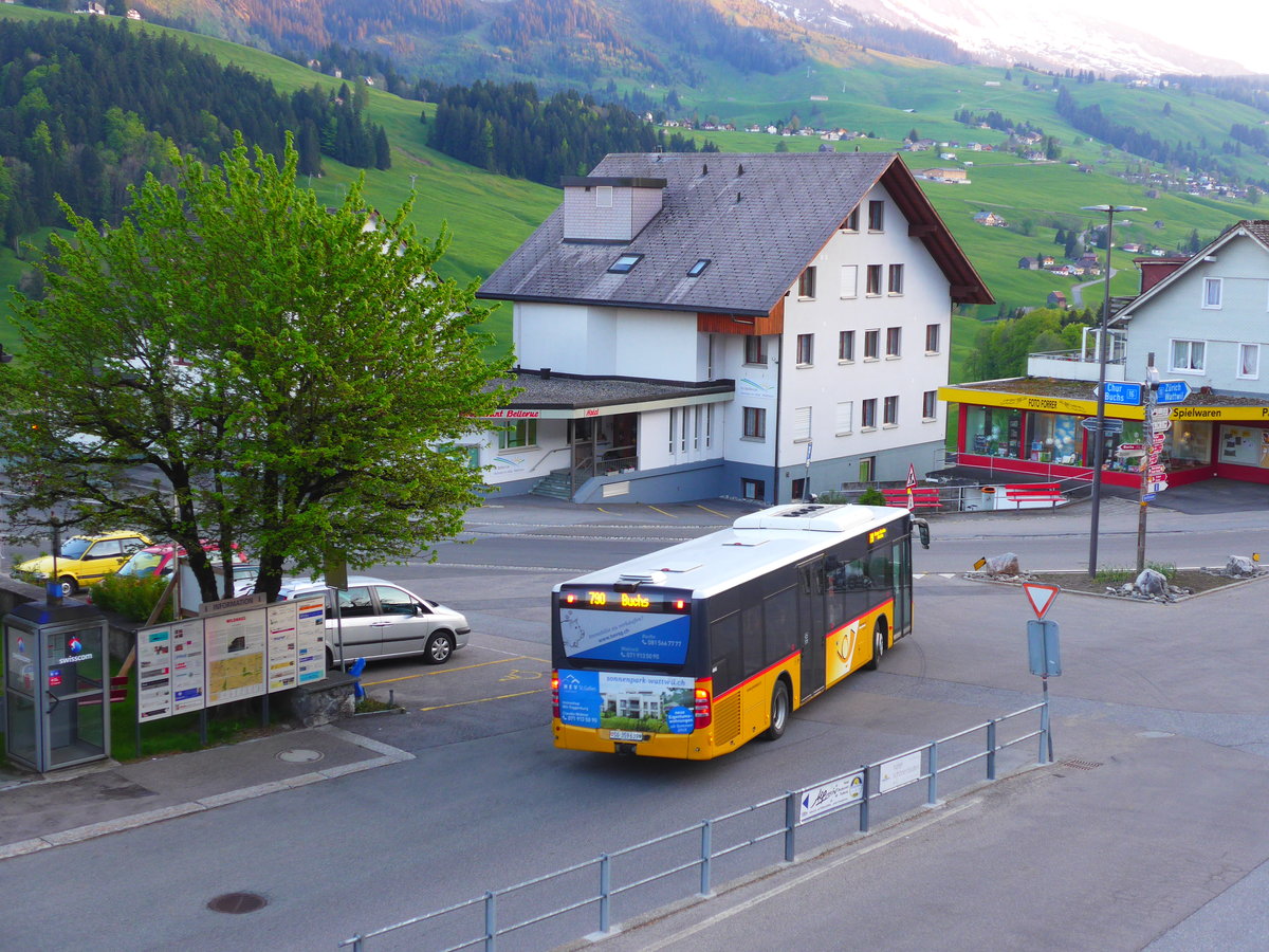 (180'289) - PostAuto Ostschweiz - SG 359'639 - Mercedes (ex Abderhalden, Wildhaus) am 21. Mai 2017 in Wildhaus, Dorf