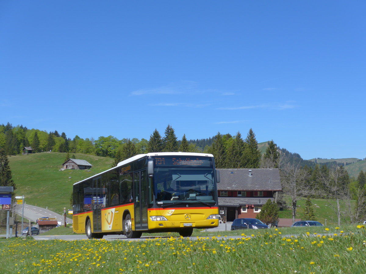 (180'317) - PostAuto Ostschweiz - SG 359'639 - Mercedes (ex Abderhalden, Wildhaus) am 22. Mai 2017 in Schwgalp, Passhhe