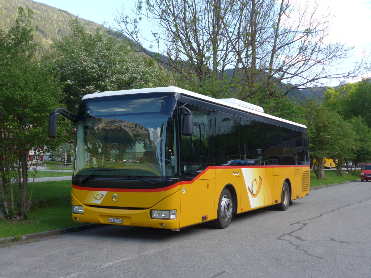 (180'424) - Mark, Andeer - GR 163'716 - Irisbus am 22. Mai 2017 in Andeer, Parkplatz
