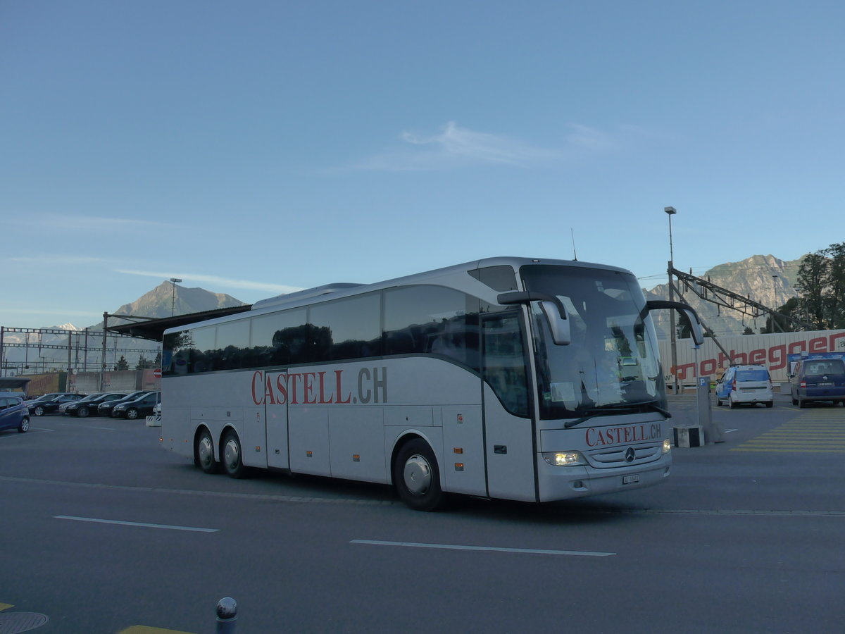(181'753) - Castell, Nfels - GL 10'461 - Mercedes am 5. Juli 2017 beim Bahnhof Thun