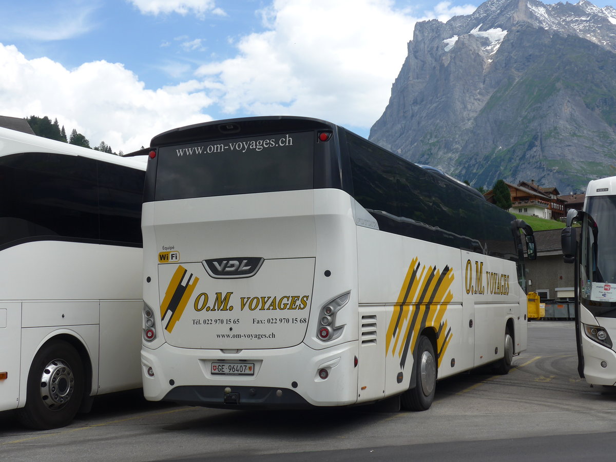 (182'374) - O.M. Voyages, Chtelaine - GE 96'407 - VDL am 30. Juli 2017 in Grindelwald, Grund