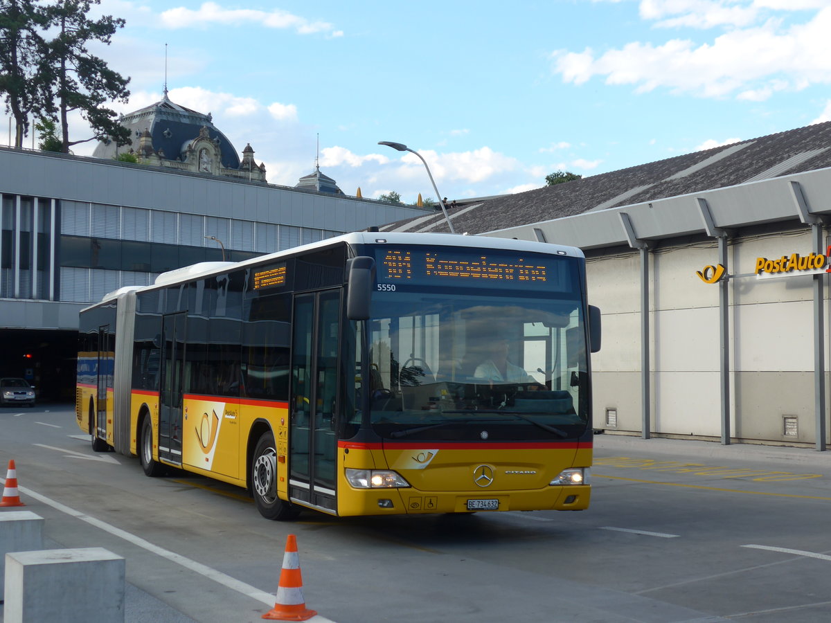 (182'794) - PostAuto Bern - Nr. 632/BE 734'632 - Mercedes am 5. August 2017 in Bern, Postautostation