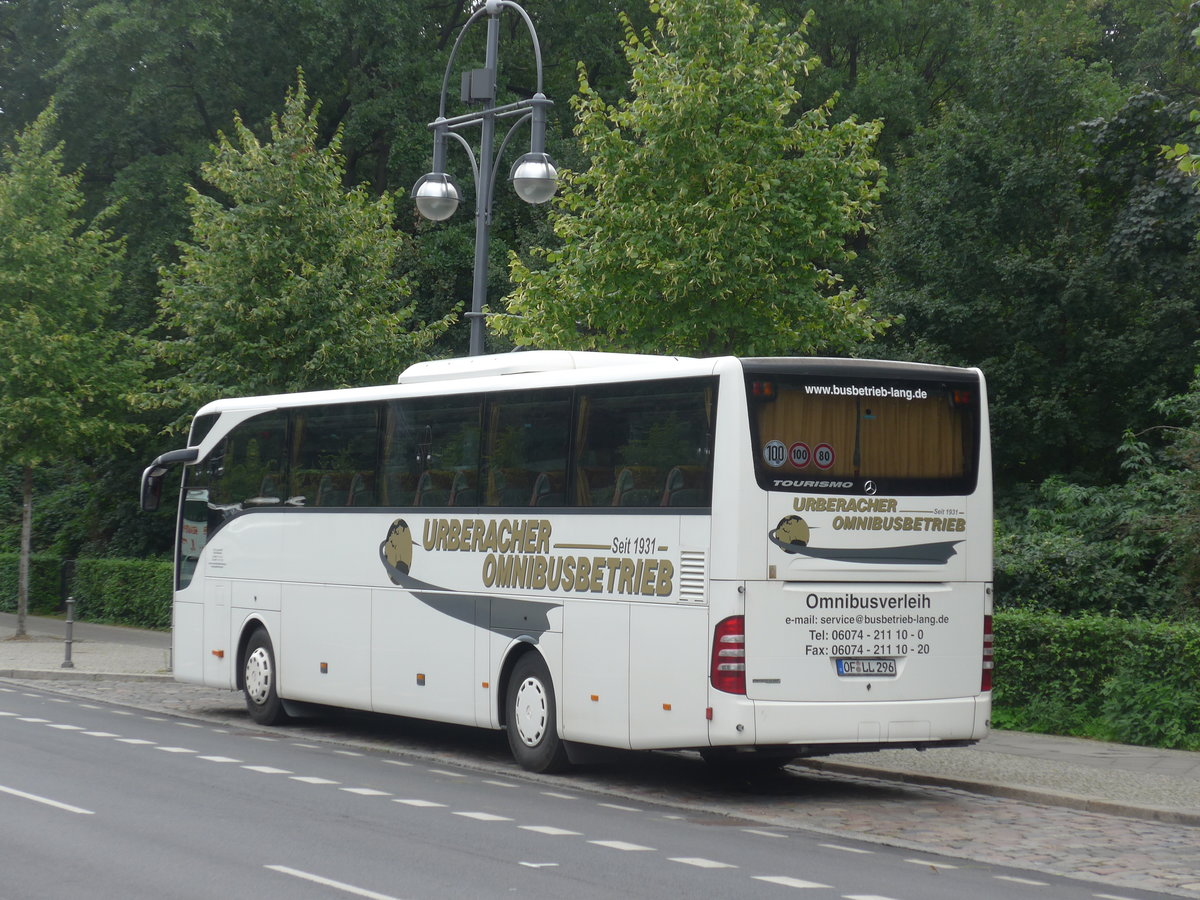 (183'285) - Lang, Rdermark - OF-LL 296 - Mercedes am 10. August 2017 in Berlin, Brandenburger Tor 