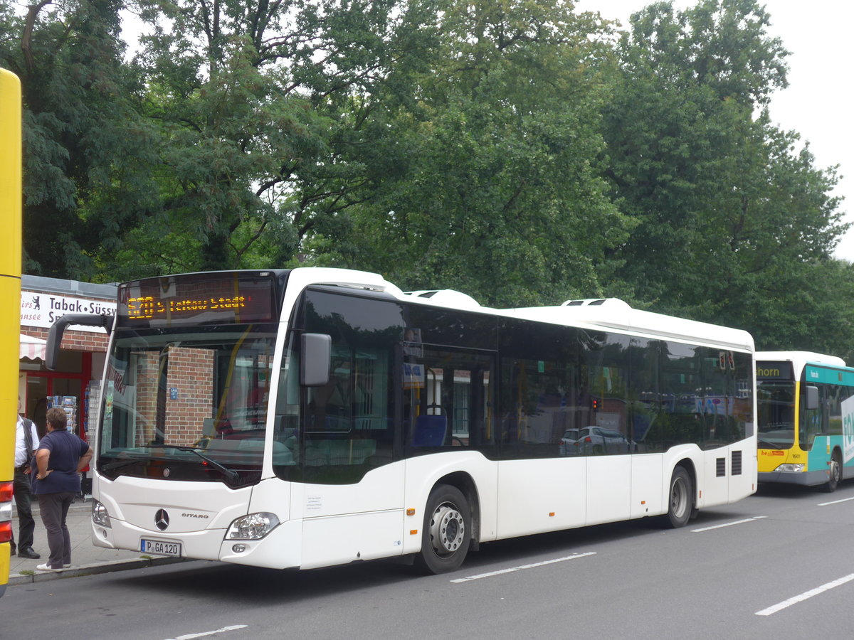 (183'440) - Anger, Potsdam - P-GA 120 - Mercedes am 11. August 2017 in Berlin, Wannsee