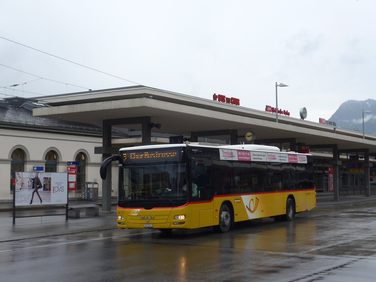 (184'785) - Dnser, Trimmis - GR 5865 - MAN am 16. September 2017 beim Bahnhof Chur