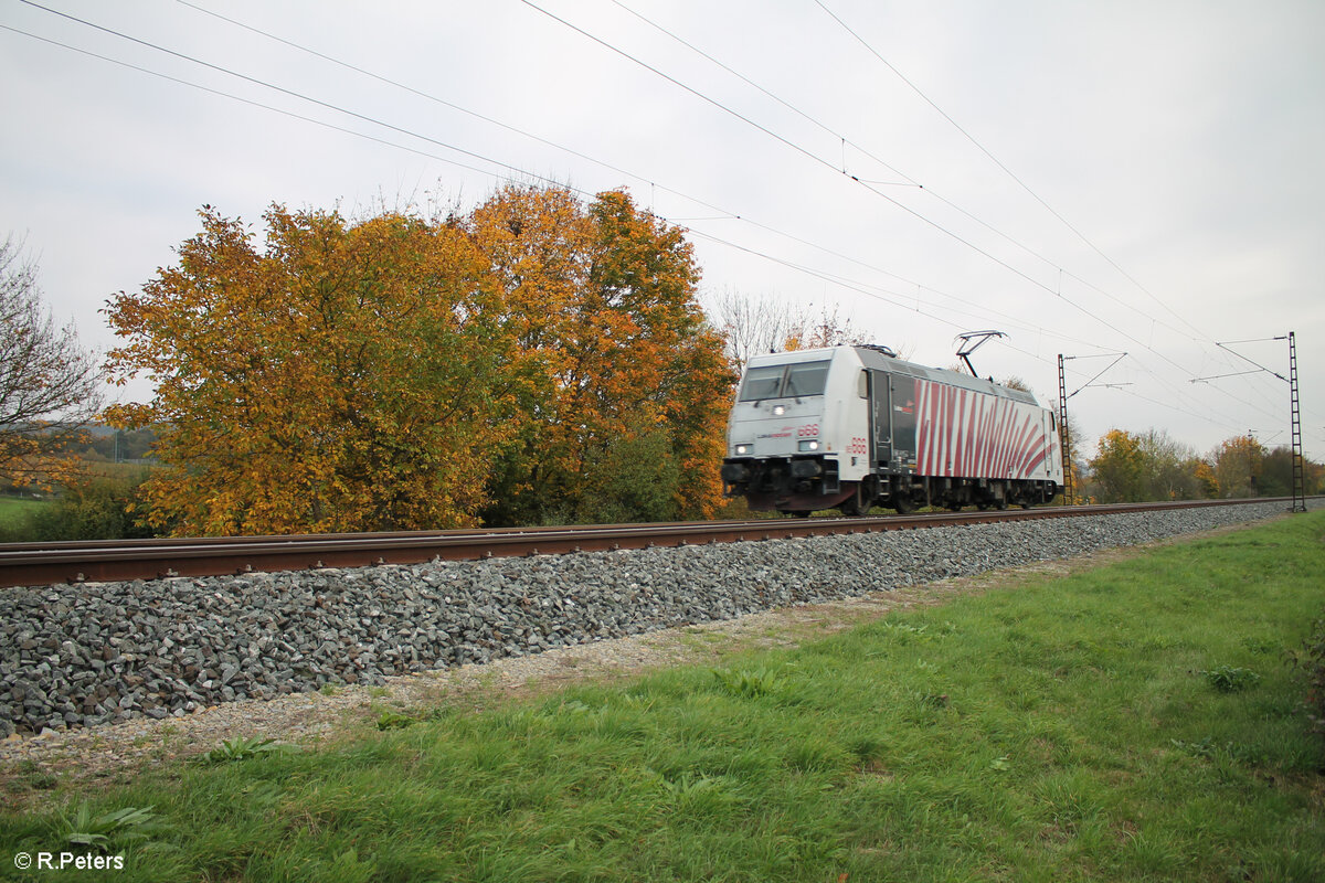 185 666 rollt Lz in Richtung Norden bei Thüngersheim