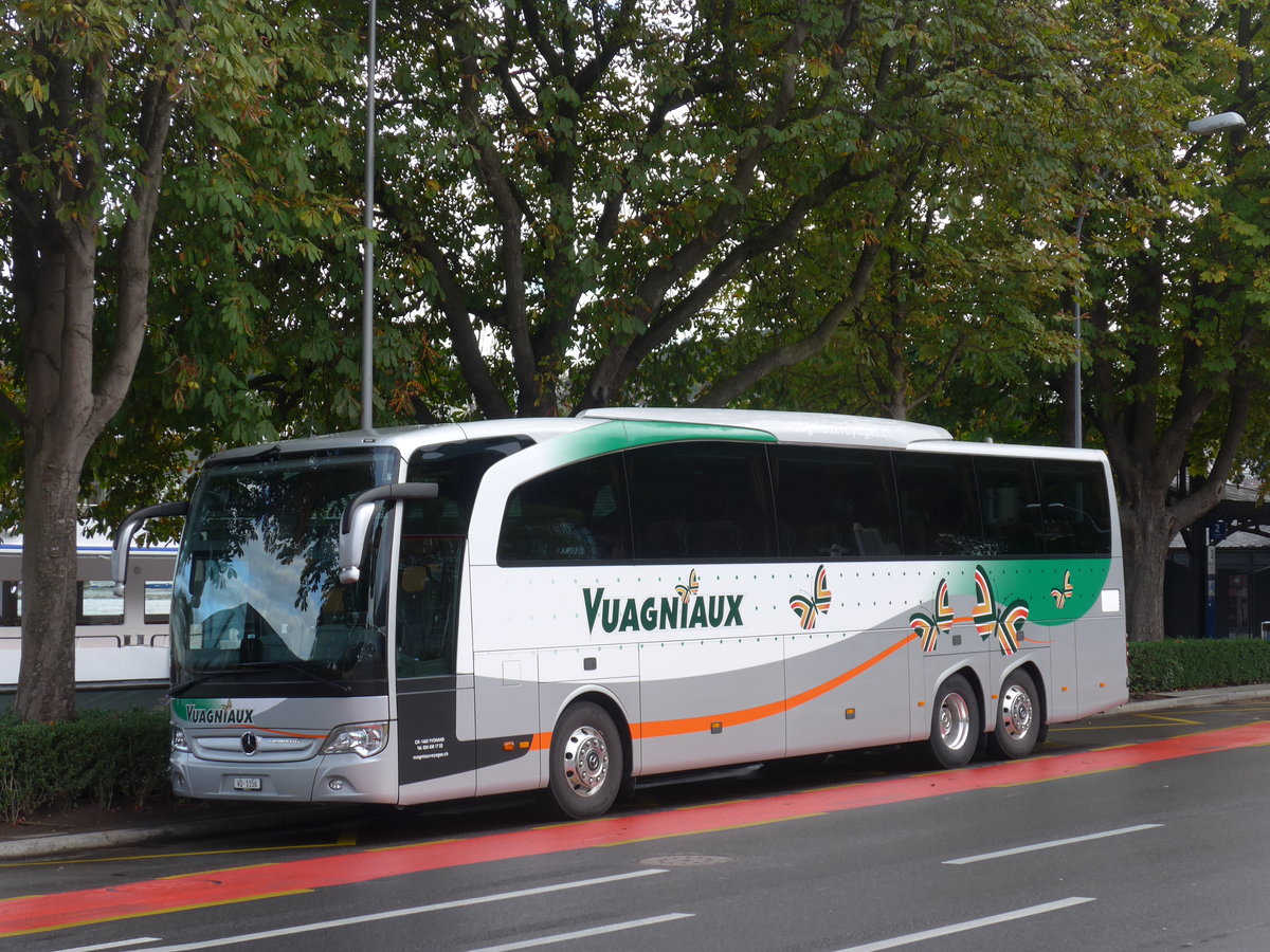 (185'099) - Vuagniaux, Yvonand - VD 1156 - Mercedes am 18. September 2017 beim Bahnhof Luzern