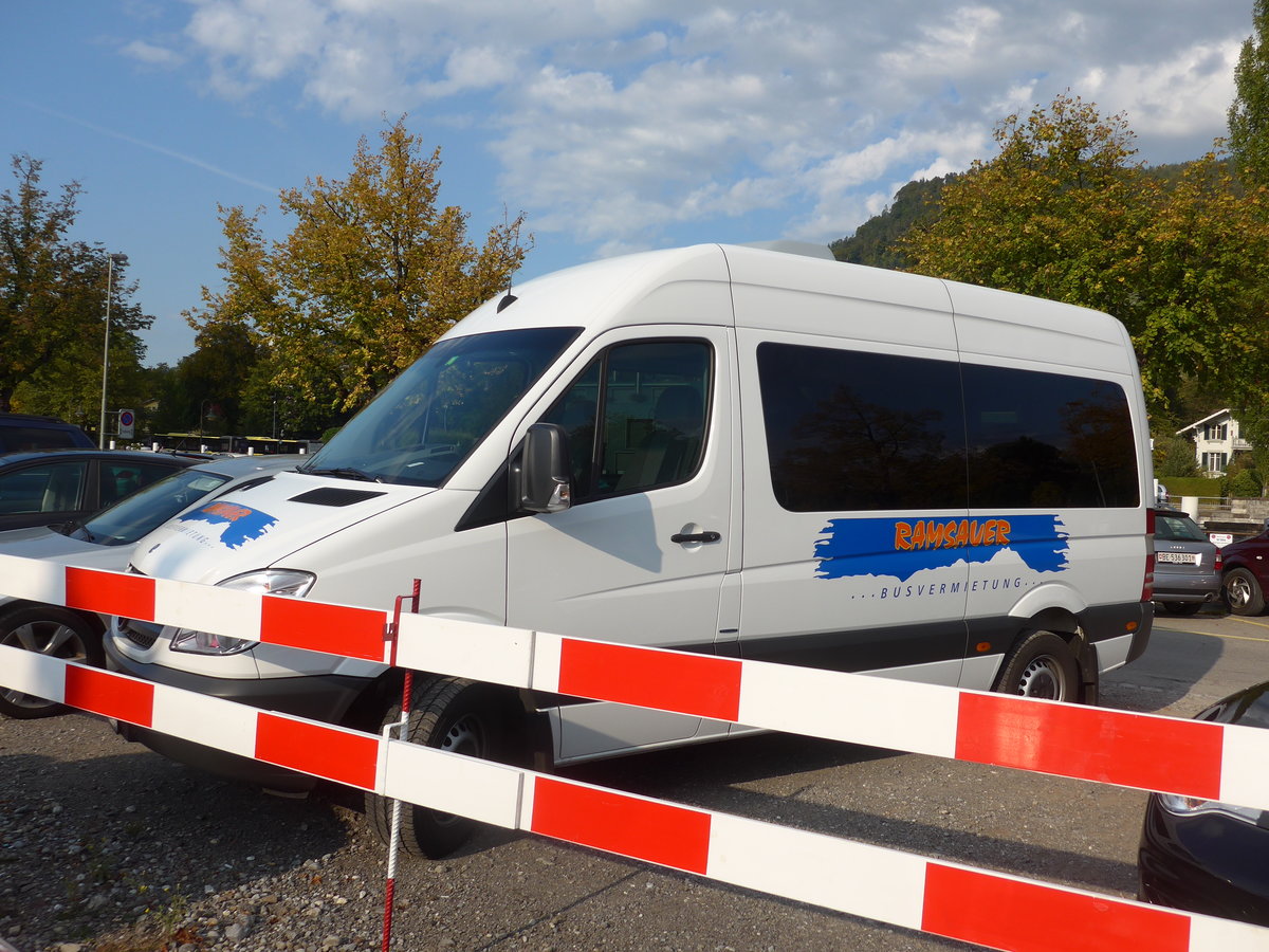 (185'188) - Ramsauer, Herisau - AR 31'330 - Mercedes am 23. September 2017 in Thun, Rosenau