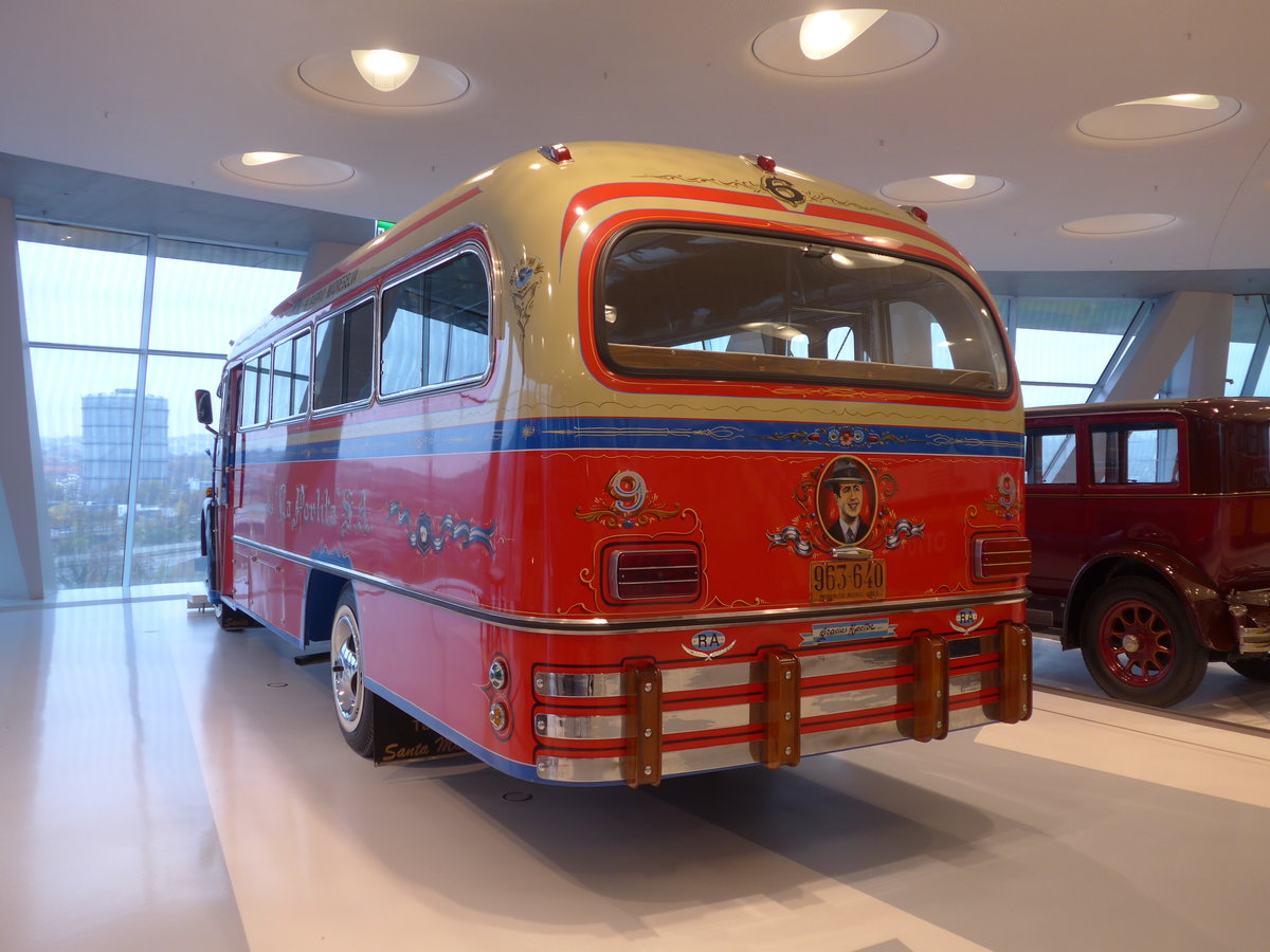 (186'349) - Aus Argentinien: La Perlita, Buenos Aires - Nr. 9/963-640 - Mercedes am 12. November 2017 in Stuttgart, Mercedes-Benz Museum