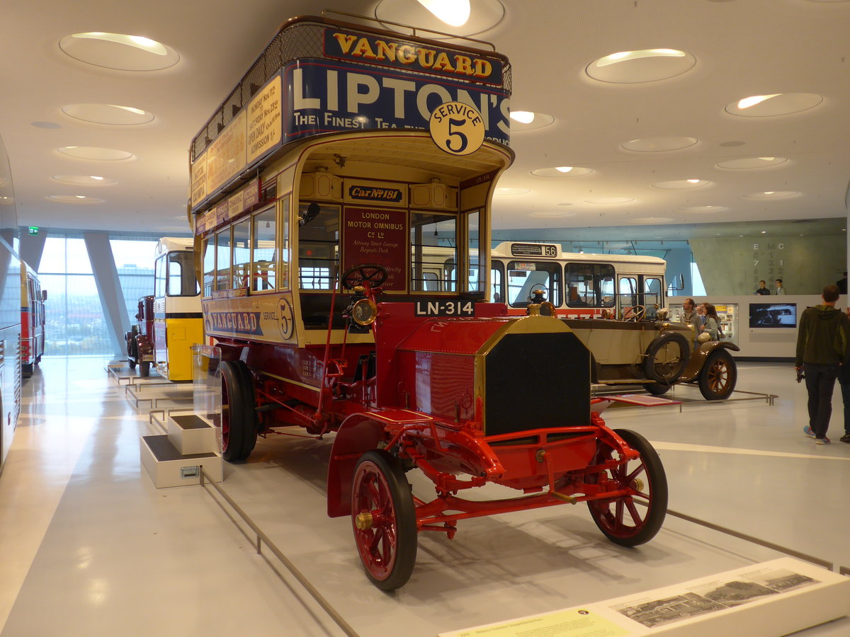 (186'366) - Aus England: Vanguard, London - Nr. 6508/LN-314 - Milnes-Daimler am 12. November 2017 in Stuttgart, Mercedes-Benz Museum