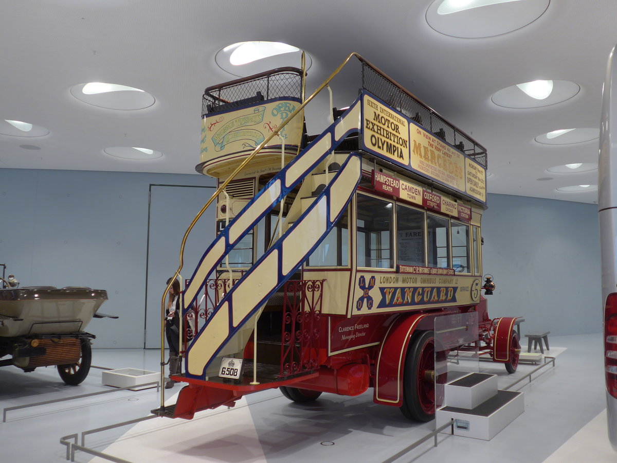 (186'371) - Aus England: Vanguard, London - Nr. 6508/LN-314 - Milnes-Daimler am 12. November 2017 in Stuttgart, Mercedes-Benz Museum