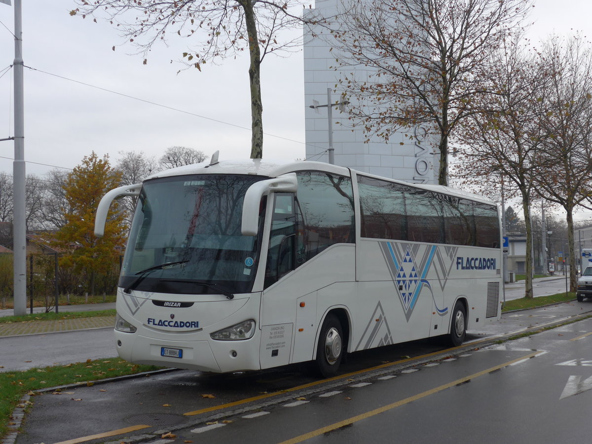 (186'532) - Aus Italien: Flaccadori, Casazza - ET-888 HJ - Scania/Irizar am 19. November 2017 in Bern, Guisanplatz