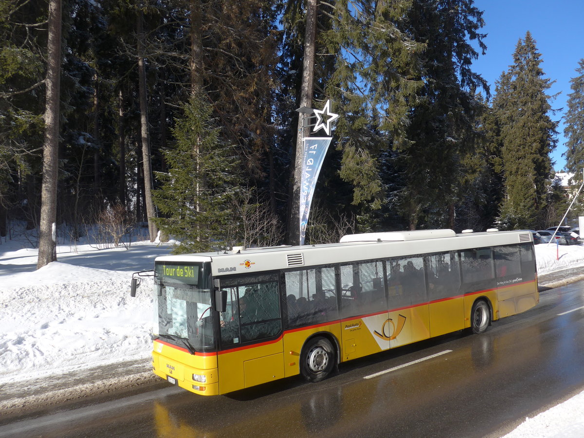 (187'582) - Dnser, Trimmis - GR 7905 - MAN am 1. Januar 2018 in Valbella, Tour de Ski