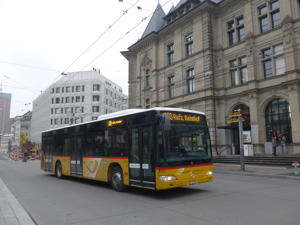 (188'340) - Moser, Flaach - Nr. 277/ZH 51'394 - Mercedes am 8. Februar 2018 beim Hauptbahnhof Winterthur 