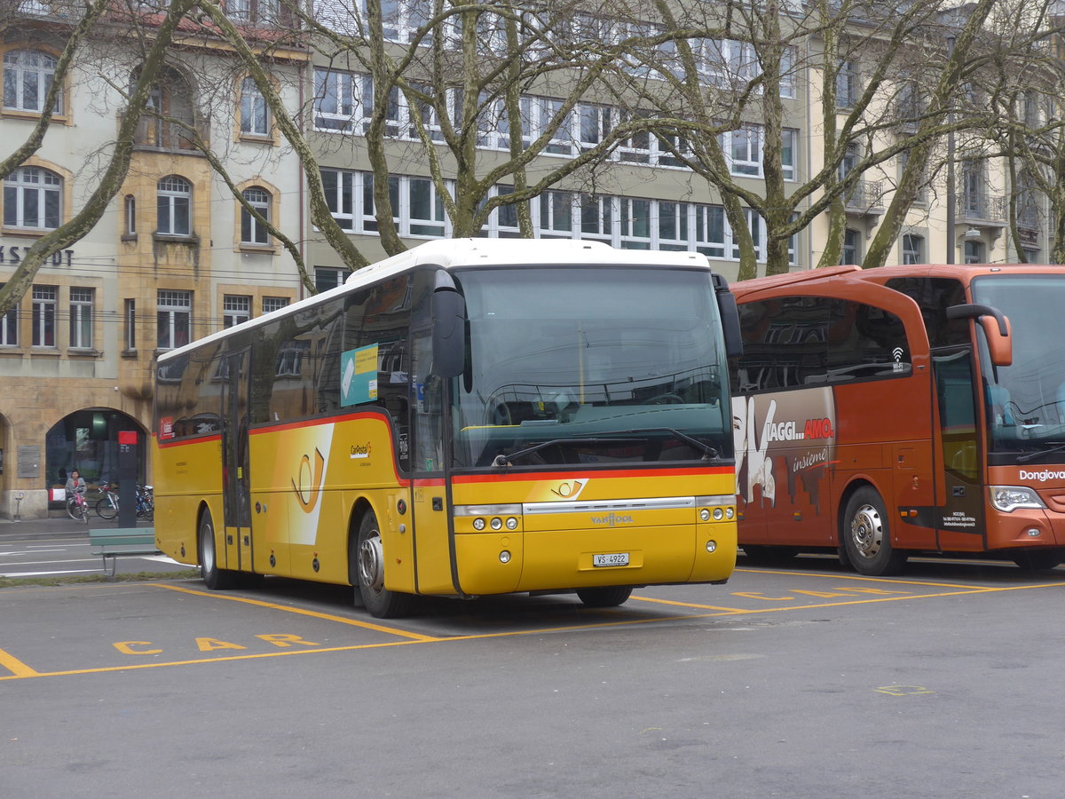 (189'425) - Mabillard, Lens - VS 4922 - Van Hool am 17. Mrz 2018 in Bern, Schtzenmatte