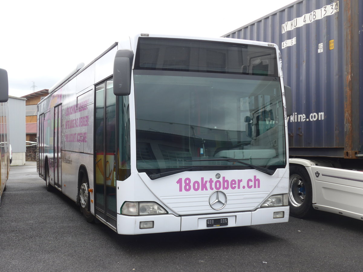 (189'831) - Internationale Organisation fr Migration, Bern - Mercedes (ex MBC Morges) am 1. April 2018 in Kerzers, Interbus